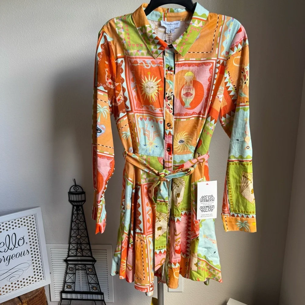 NWT NEVER FULLY DRESSED Lauren Shirt Dress Sz 12 - Picture 6 of 14